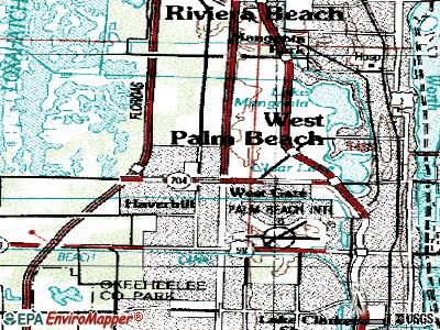 Schall Circle topographic map