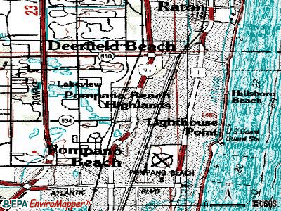 Tedder topographic map
