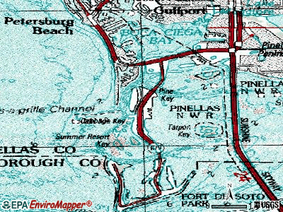The Crossings topographic map