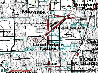 Village Park topographic map