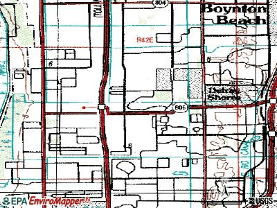 Villages of Oriole topographic map