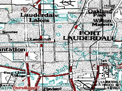 Washington Park topographic map