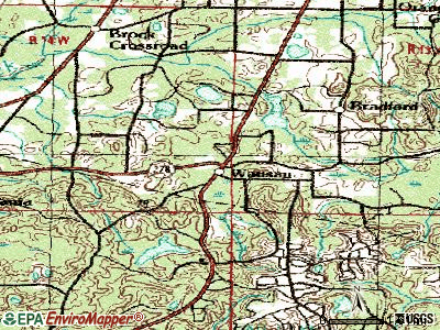 Wausau topographic map