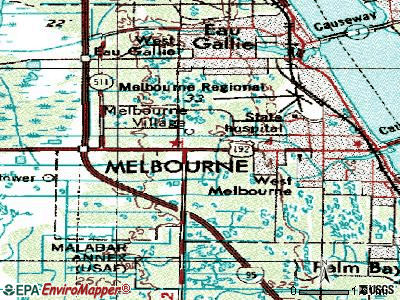 West Melbourne Fl Map - Best Map Cities Skylines