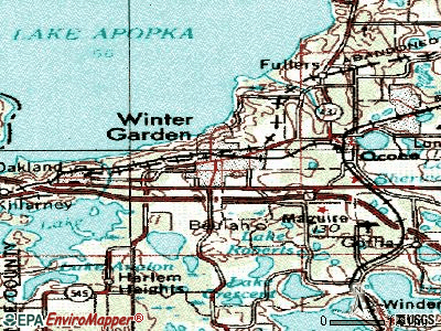 Winter Garden Florida Fl 34787 Profile Population Maps Real