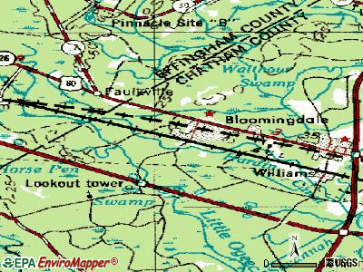 Bloomingdale topographic map