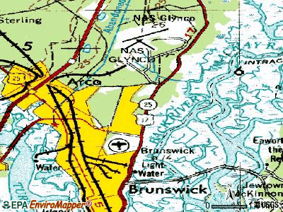 Country Club Estates topographic map