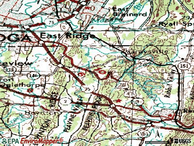 Indian Springs topographic map