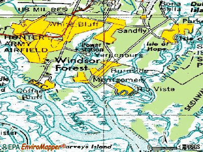Montgomery topographic map