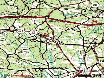 Norwood topographic map