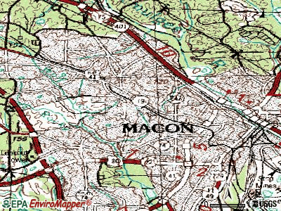 Payne topographic map