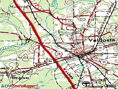 Remerton topographic map
