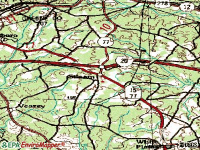 Siloam topographic map