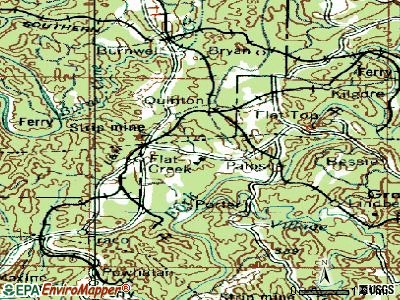 West Point topographic map