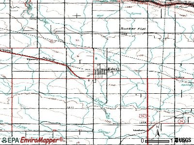 Fruitland topographic map