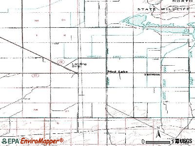 Mud Lake topographic map