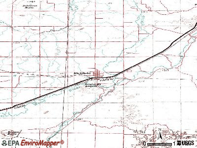 Richfield topographic map