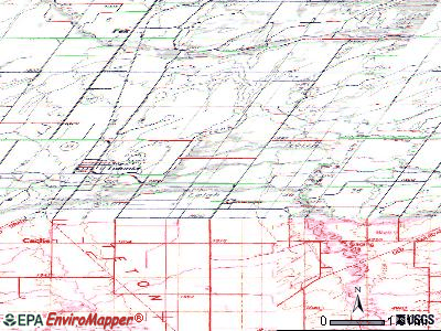 Tetonia topographic map