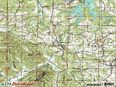 Alto Pass topographic map