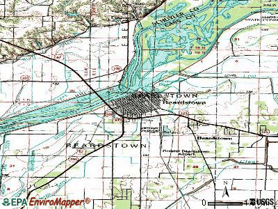 Baylis topographic map