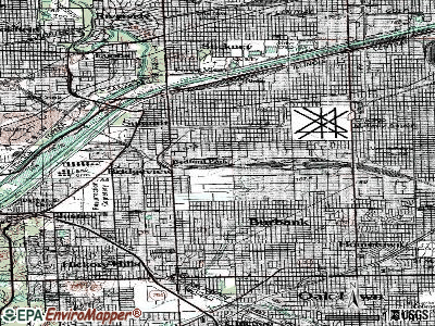 Bedford Park topographic map