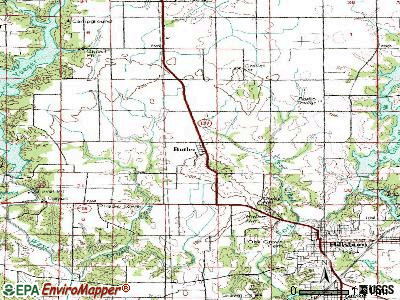 Calumet City topographic map