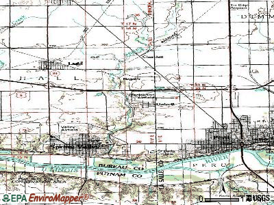 Dalzell topographic map