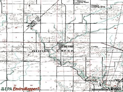 De Land topographic map