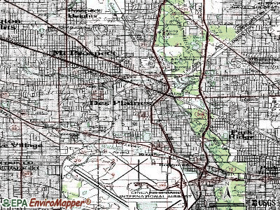 Des Plaines Illinois Il 60016 Profile Population Maps Real