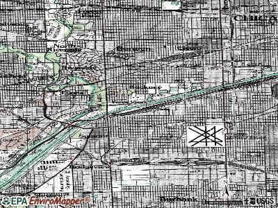 Forest View topographic map