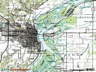 Gulf Port topographic map