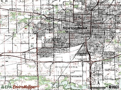 Jerome topographic map