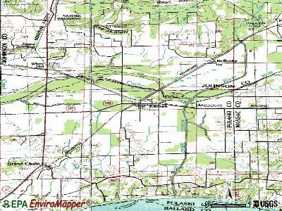 Karnak topographic map