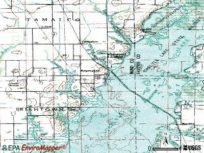 Keyesport topographic map