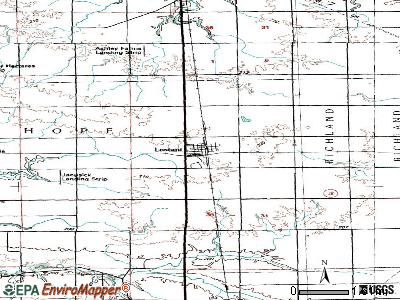 Lostant topographic map