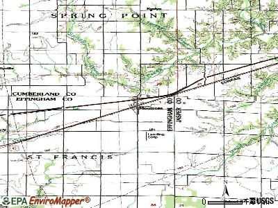 Montrose topographic map