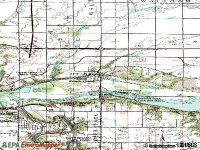 North Utica topographic map