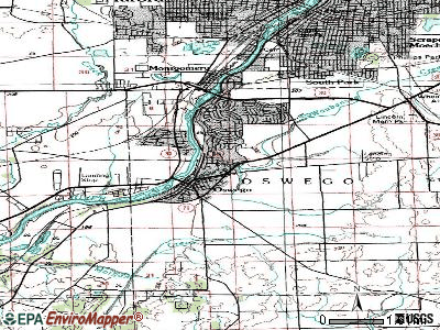 Orland Park topographic map