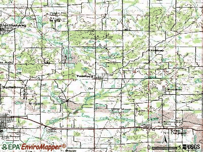 Pittsburg topographic map
