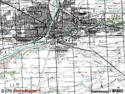 Preston Heights topographic map