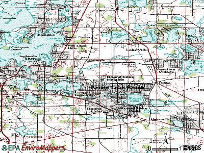 Rosiclare topographic map