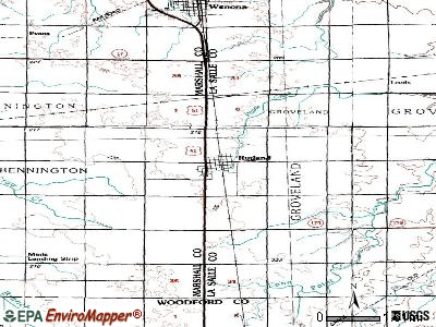 Rutland topographic map
