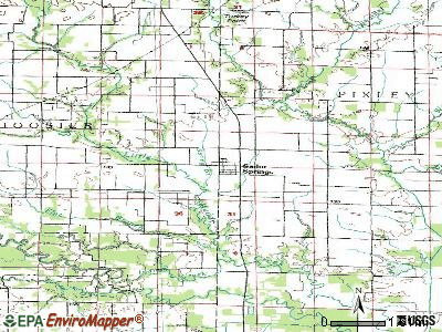 Sadorus topographic map