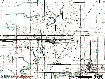 St. Joseph topographic map