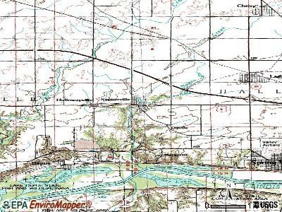 Seatonville topographic map
