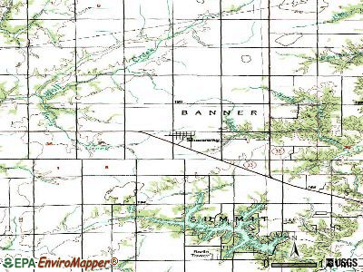 Shumway topographic map