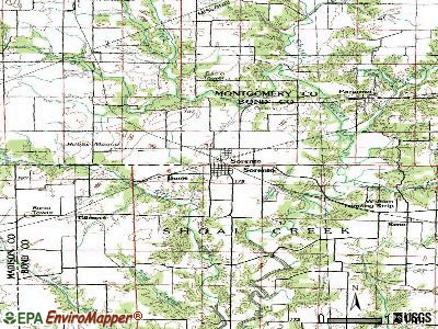 Sorento topographic map