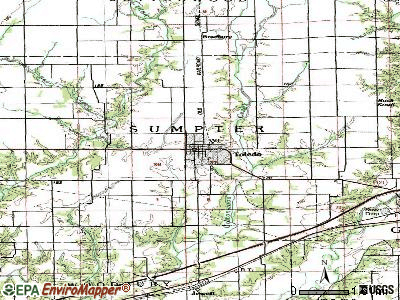 Toledo topographic map