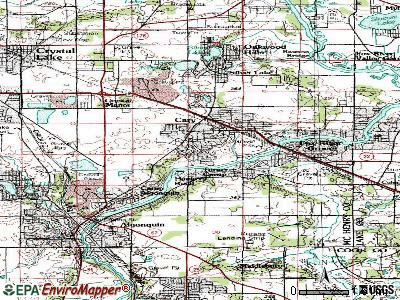 Trout Valley topographic map