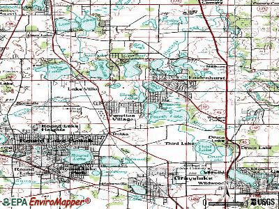 Venetian Village topographic map